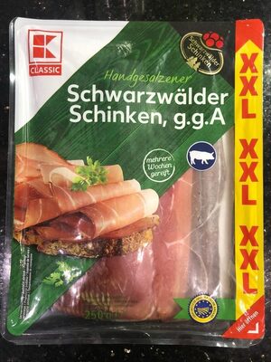 Schwarzwälder Schinken, g.g.A, handgesalzener, XXL