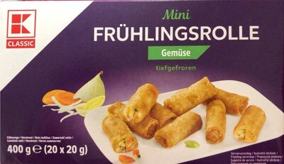 Mini Frühlingsrolle Gemüse