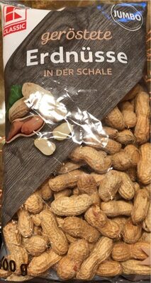 Erdnüsse in der Schale front packaging