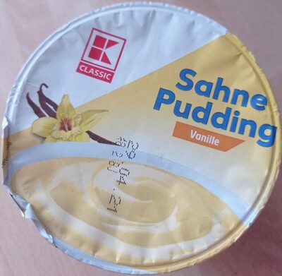 Sahne Pudding Vanille