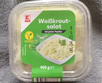 Weißkrautsalat front packaging