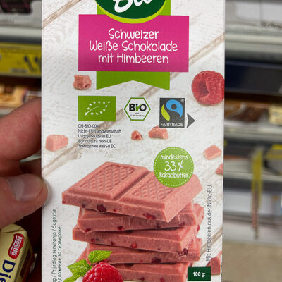 Raspberry white chocolate