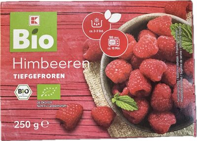 Bio Himbeeren tiefgefroren