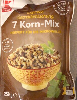 Express Getreidemischung 7 Korn-Mix Perfekt für die Mikrowelle front packaging