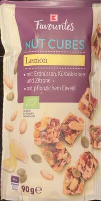 Nut Cubes Lemon