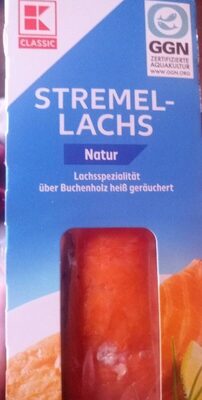 Stremellachs natur front packaging