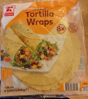 Mais Tortilla Wraps