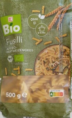 Fusilli Aus Bio-Hartweizengrieß