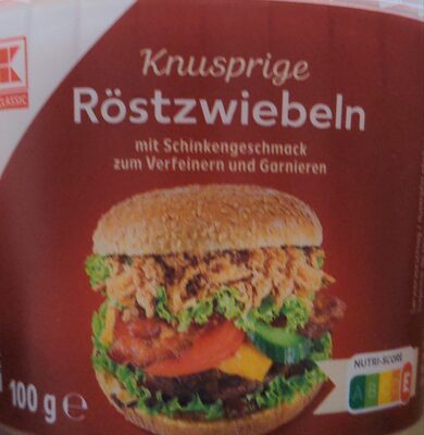 Knusprige Röstzwiebeln mit Schinkengeschmack