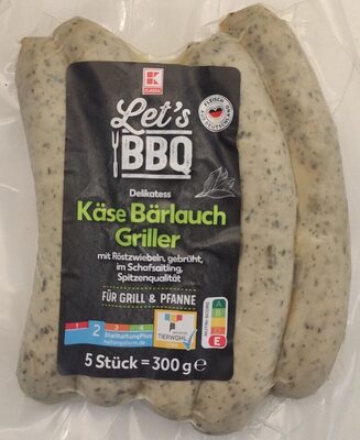 Käse Bärlauch Griller front packaging