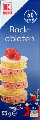 Backoblaten front packaging