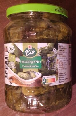 Gwürzgurken knackig und würzig