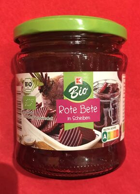 Rote Beete in scheiben front packaging