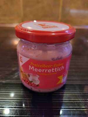 Preiselbeer-Sahne Meerrettich