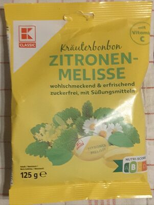 Kräuterbonbons Zitronen-melisse front packaging
