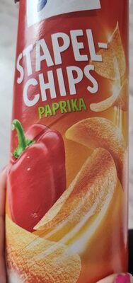 Stapel Chips paprika