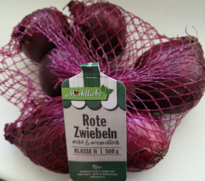 Rote Zwiebeln front packaging