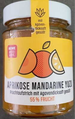 Aprikose Mandarine Yuzu Fruchtaufstrich