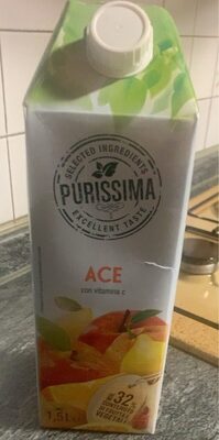 Succo ace con vitamina c front packaging