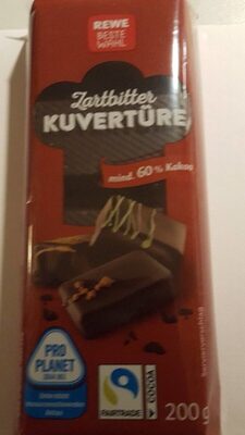 Zartbitter Kuvertüre