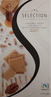 Caramel Doré Chocolate with caramelised pecans