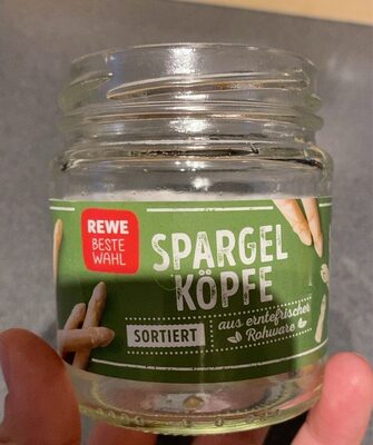 Spargel Köpfe