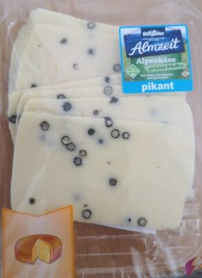Alpenkäse grüner Pfeffer