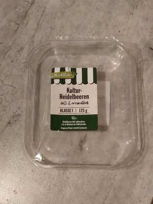 Kultur Heidelbeeren