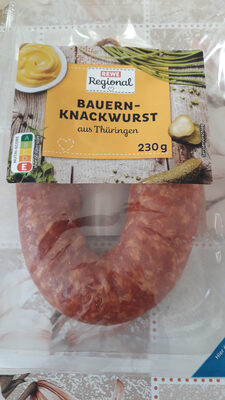 Bauernknackwurst front packaging