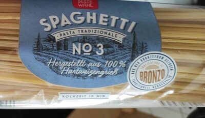 Spaghetti front packaging