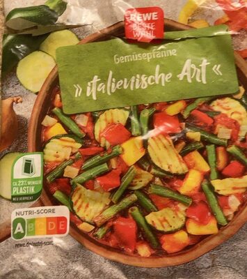 Gemüsepfanne italienische Art