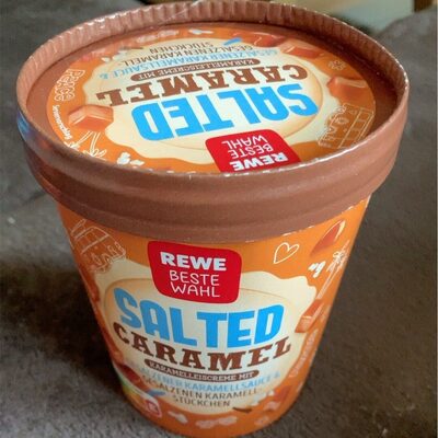Salted Caramel Eis front packaging