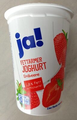 Fettarmer Joghurt Erdbeere