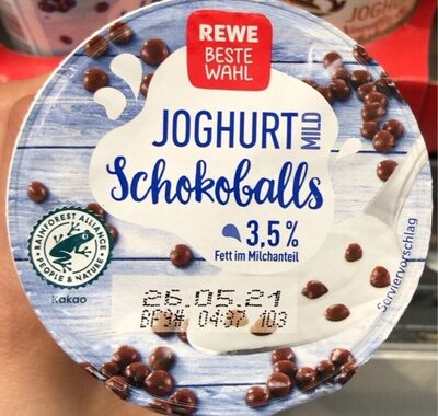Joghurt mild Schokoballs