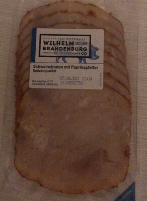 Schweinebraten mit paprikapfeffer