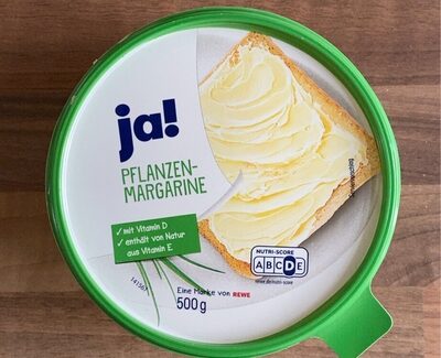 Pflanzenmargarine