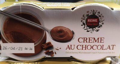 Creme Au Chocolat front packaging