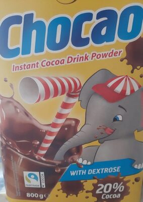 Chocoa instant drink powered