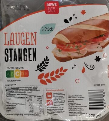 Laugenstangen front packaging