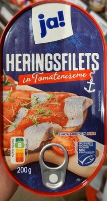 Heringfilets front packaging