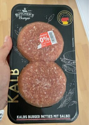 Kalbs Burger Petties mit Salbei front packaging