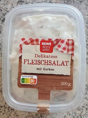 Delikatess Fleischsalat mit Gurken