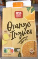 Orange Ingwer