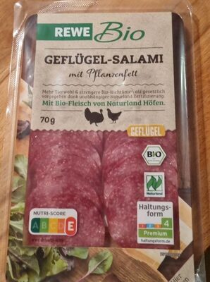 Geflügel Salami front packaging