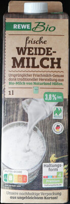 Frische Weidemilch