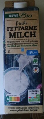 Frische Fettarme Milch Bio