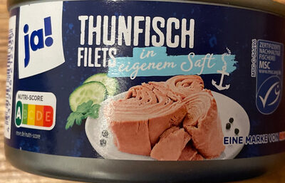 Thunfisch Filets in eigenem Saft