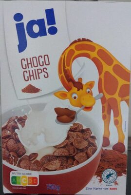 ja! choco chips front packaging