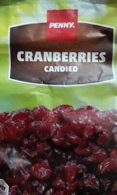 Merisoare confiate front packaging