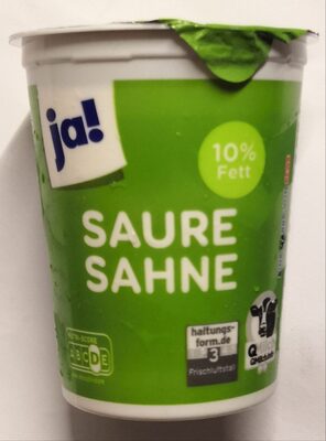 Saure Sahne 10% Fett